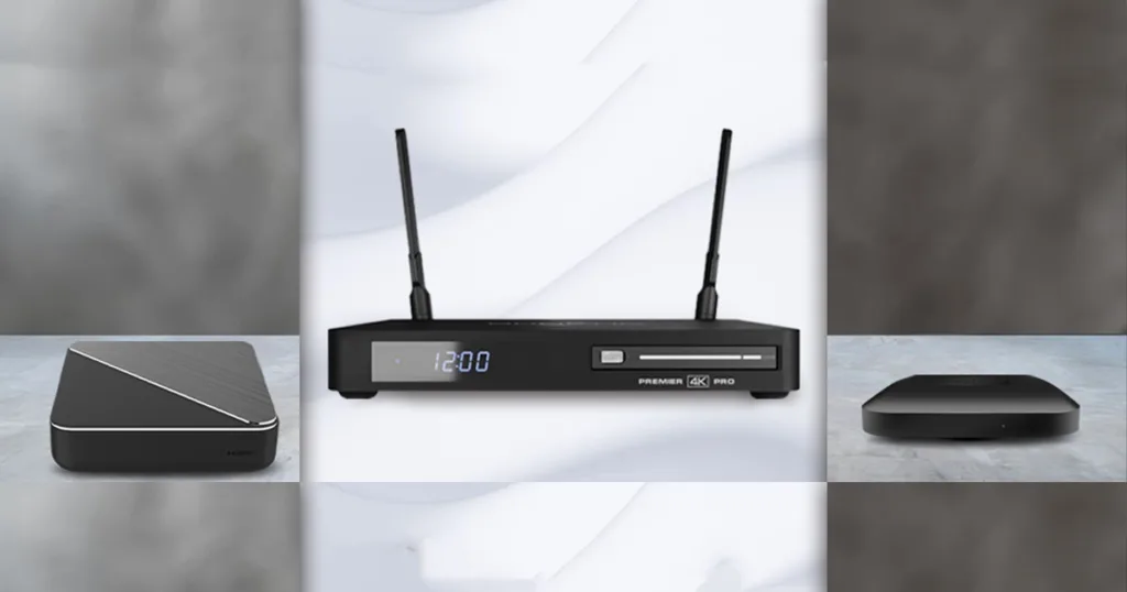 Blu-ray menu on Android TV models Dune HD